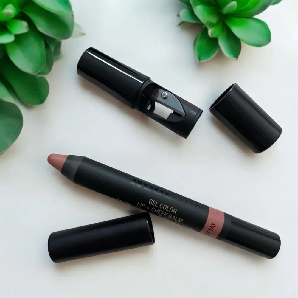 🆕 Nudestix Gel Color Lip & Cheek Balm in Tay Tay + Sharpener